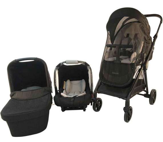 New design new style OEM Chinese Luxury light weigh with carrycot  carseat  Baby Stroller pushchair transfer carrier 3 In 1