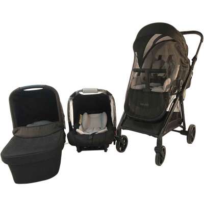 New design new style OEM Chinese Luxury light weigh with carrycot  carseat  Baby Stroller pushchair transfer carrier 3 In 1